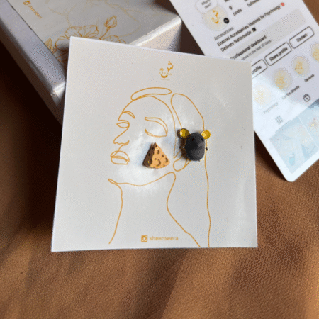 Mouse & Cheese Studs