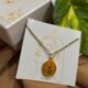 Orange Lily Locket