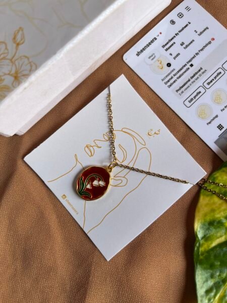 Lily of the Valley Locket