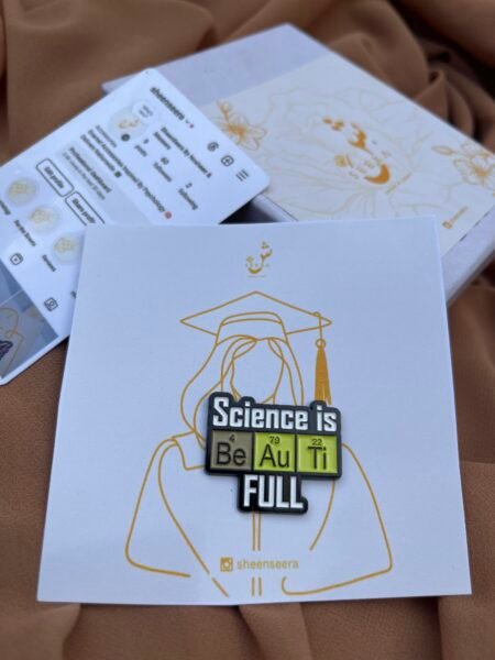 Science is Beautiful pin