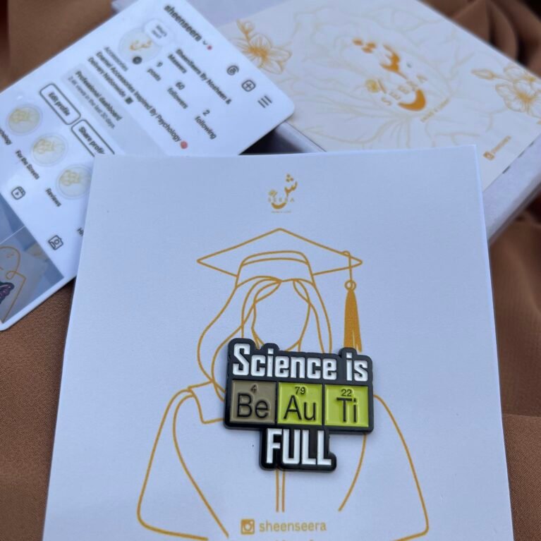 Science is Beautiful pin