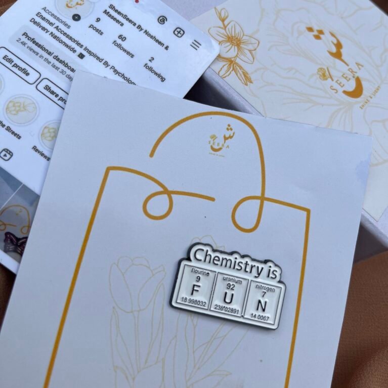 Chemistry is Fun Pin